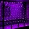 DAZZLE BRIGHT Halloween 360 LED Net Lights, 12FT x 5 FT Connectable String Lights with 8 Lighting Modes, Halloween Decorations for Party Carnival Supplies, Indoor Outdoor Yard Garden Decor (Purple)